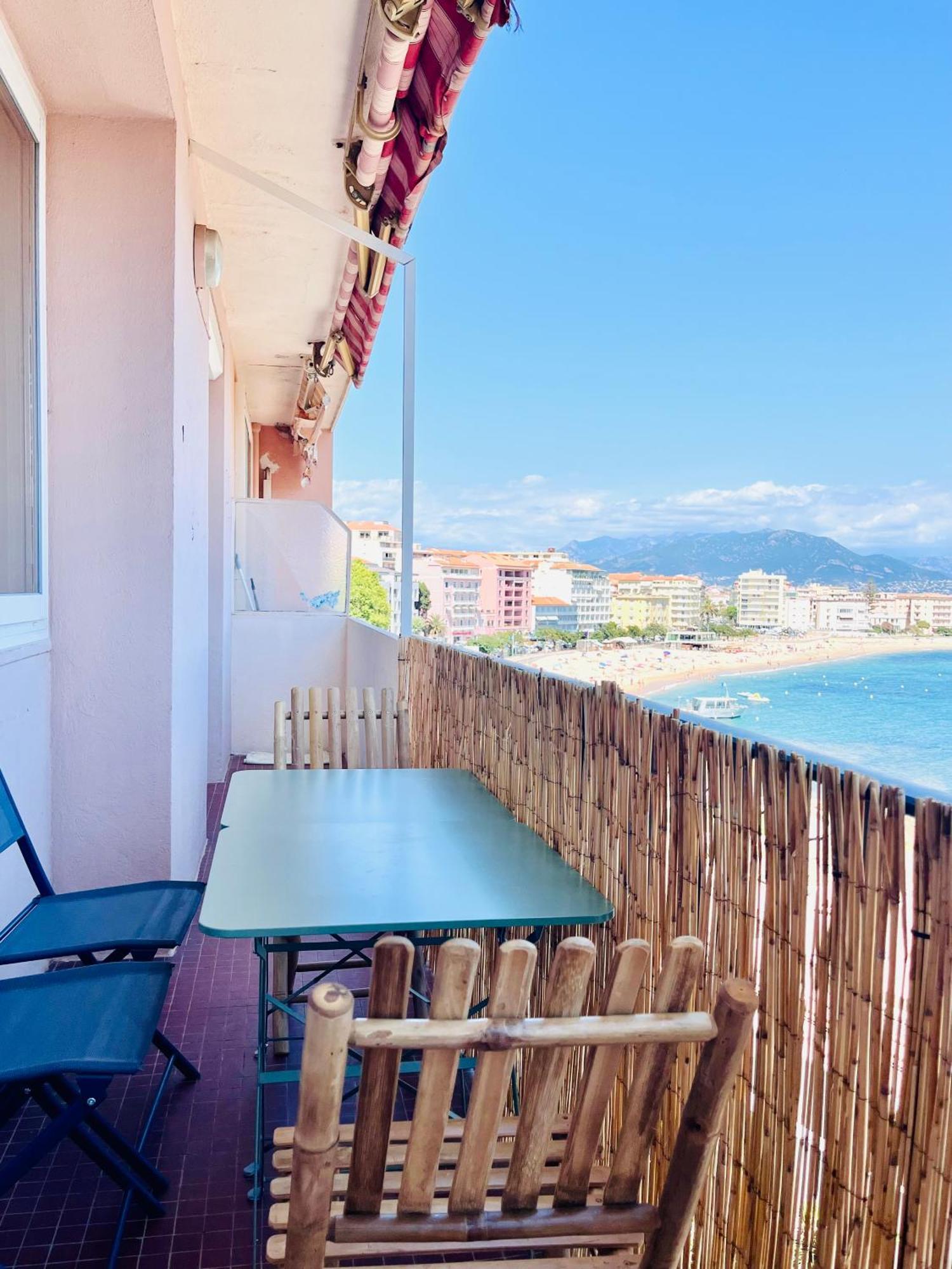 Front De Mer Beau T3 Climatise Balcon Parking Ajaccio Ajaccio  Buitenkant foto