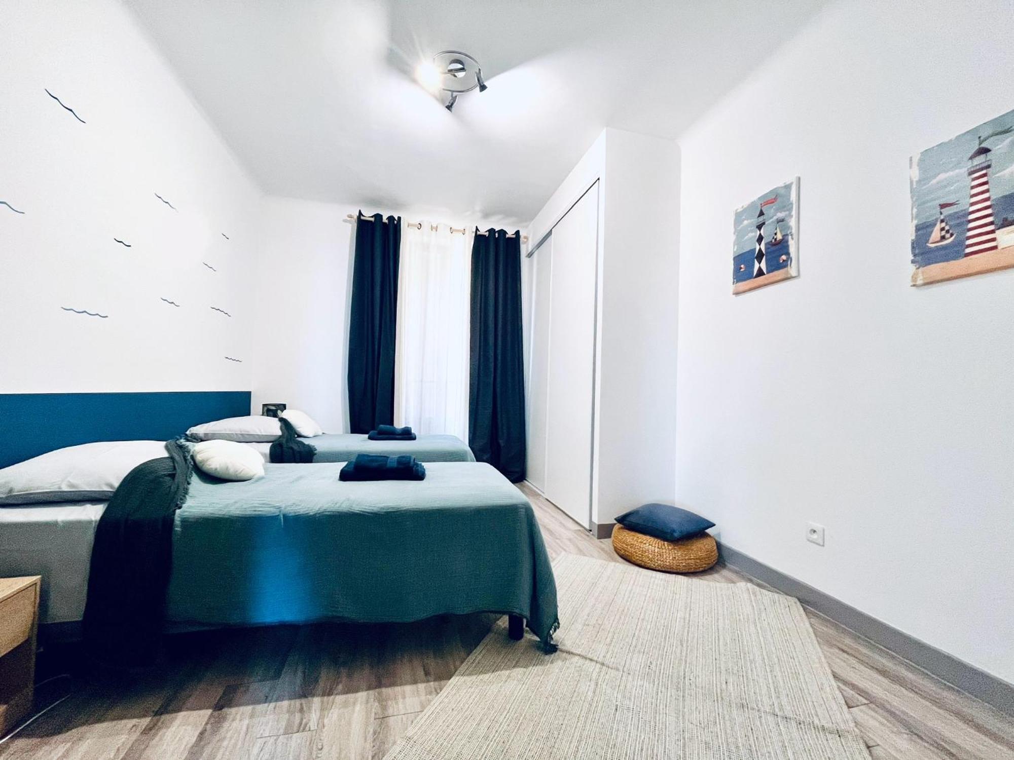 Front De Mer Beau T3 Climatise Balcon Parking Ajaccio Ajaccio  Buitenkant foto